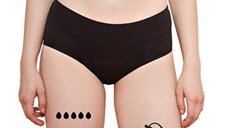 Inexpensive, sleek briefs: Goat Union Overnight Briefs for periods