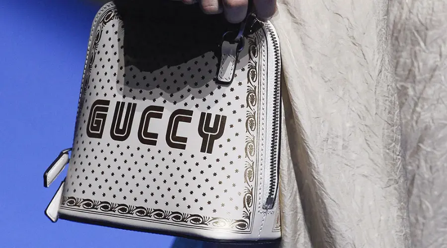 Misspellings of Gucci bag