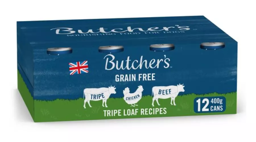 Butcher's Tripe Loaf Dogs Food Tins 