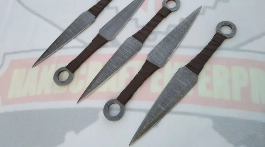 5 Pieces Ninja Knives