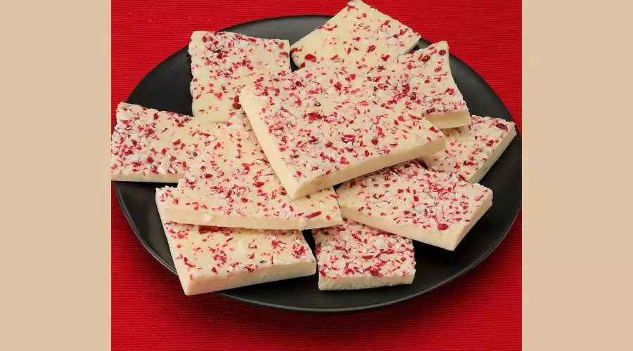 Landies Candies White Chocolate 10oz Peppermint Bark 