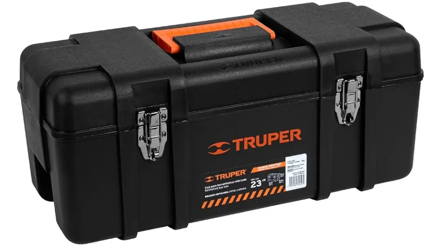 Truper 23-inch Reinforced Tool Box | Frontceleb
