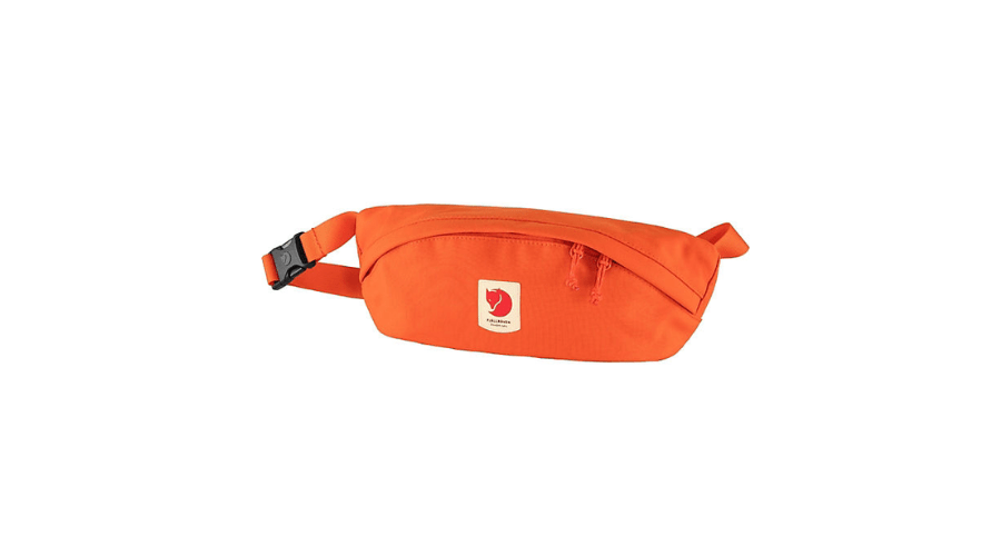 Fjällräven ulvö hip pack medium belt bag unisex adult belt bags orange