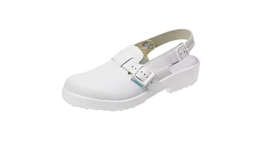 Abeba Safety Shoes Clog White