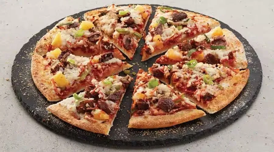 Vegi Supreme pizza