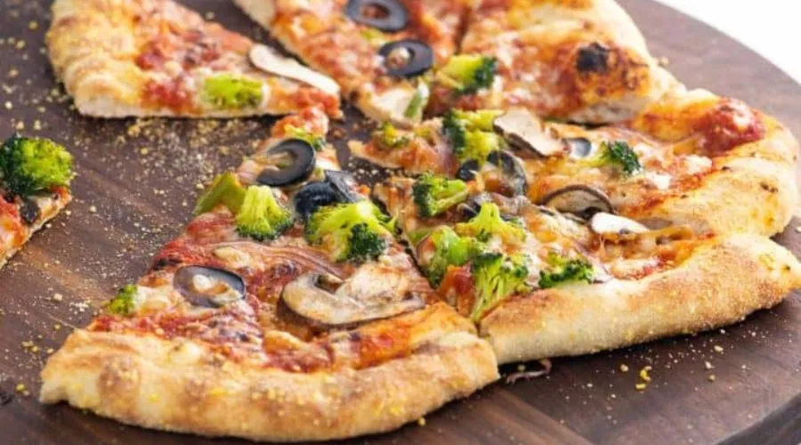 Vegi Supreme pizza