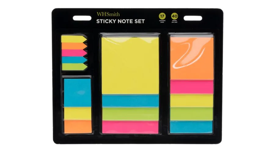 WHSmith Bumper Sticky Note Set 