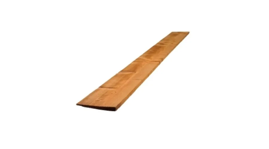 Brown Treated Featheredge Fencing Board