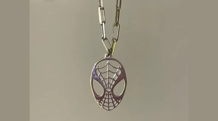 925 Sterling Silver Spider-Man Head Bracelet
