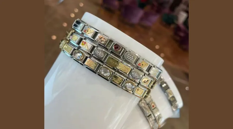 Custom 18 links Italian Charm Bracelets