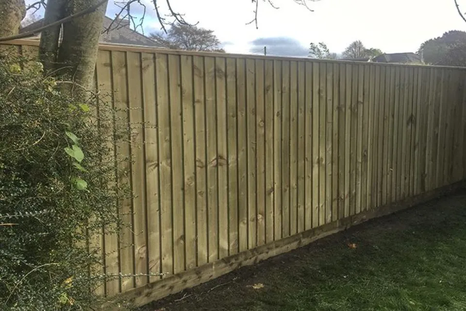 feather edge fencing