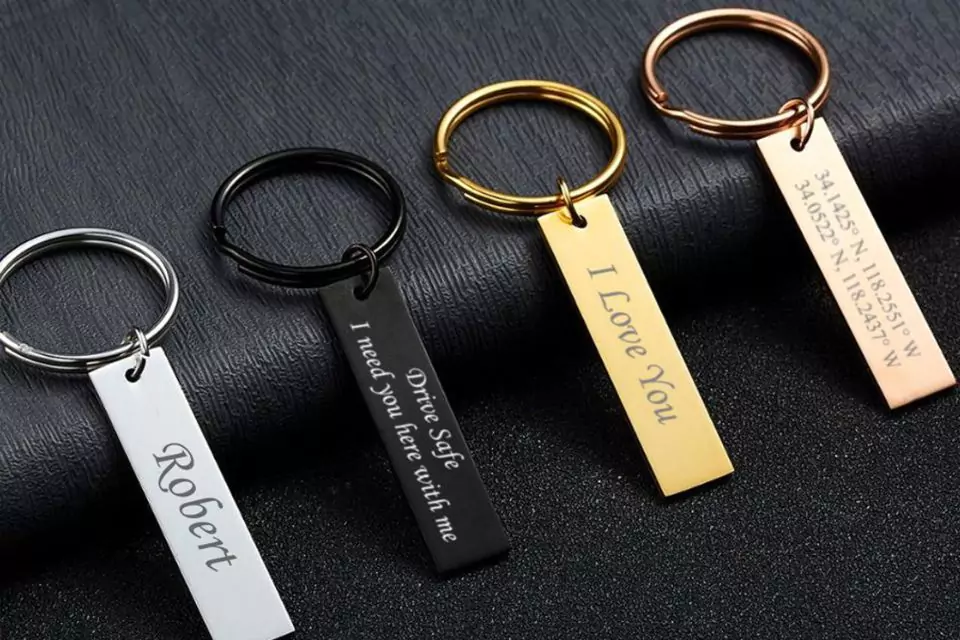 Personalized keychains