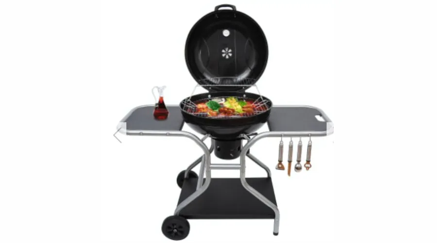 Deluxe Charcoal Trolley BBQ