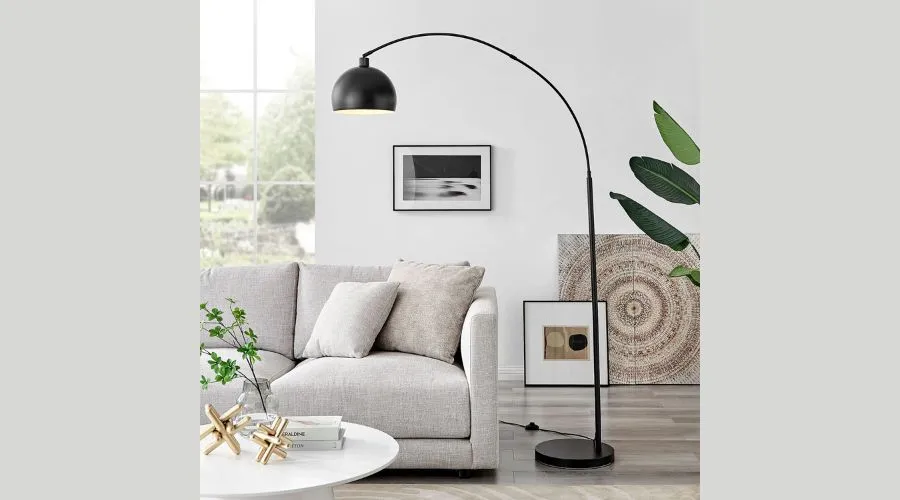 Holden Floor Arc Modern Standing Lamp Light By Furnitureboxuk 