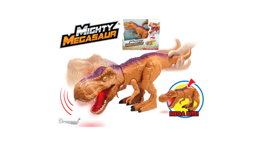 Mighty Megasaur Megabite in Orange