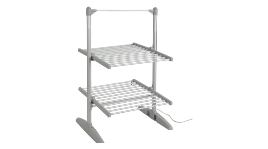 Tiered Heated Clothes Airer with Cover Option