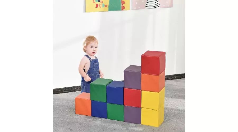 12 Piece Soft Play Blocks