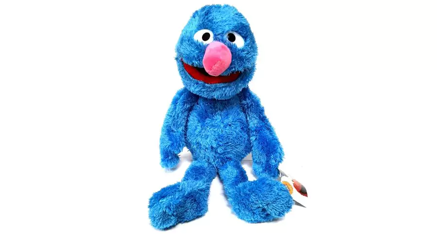 Sesame Street Soft Toy Character - Blue / Cookie Monster