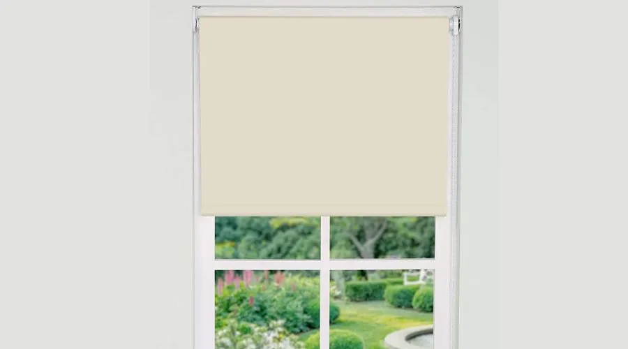Trimmable Thermal Blackout Roller Blinds in Natural