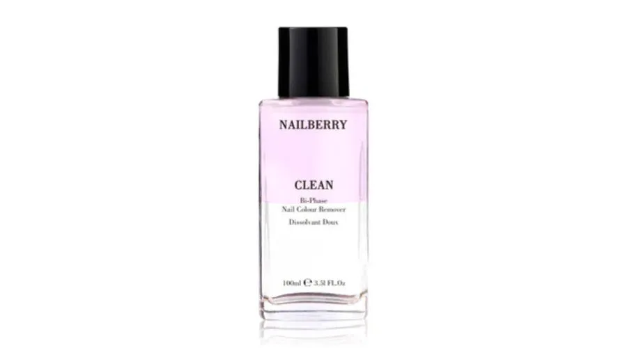 Nailberry Clean Bi-Phase Nail polish remover with acetone
