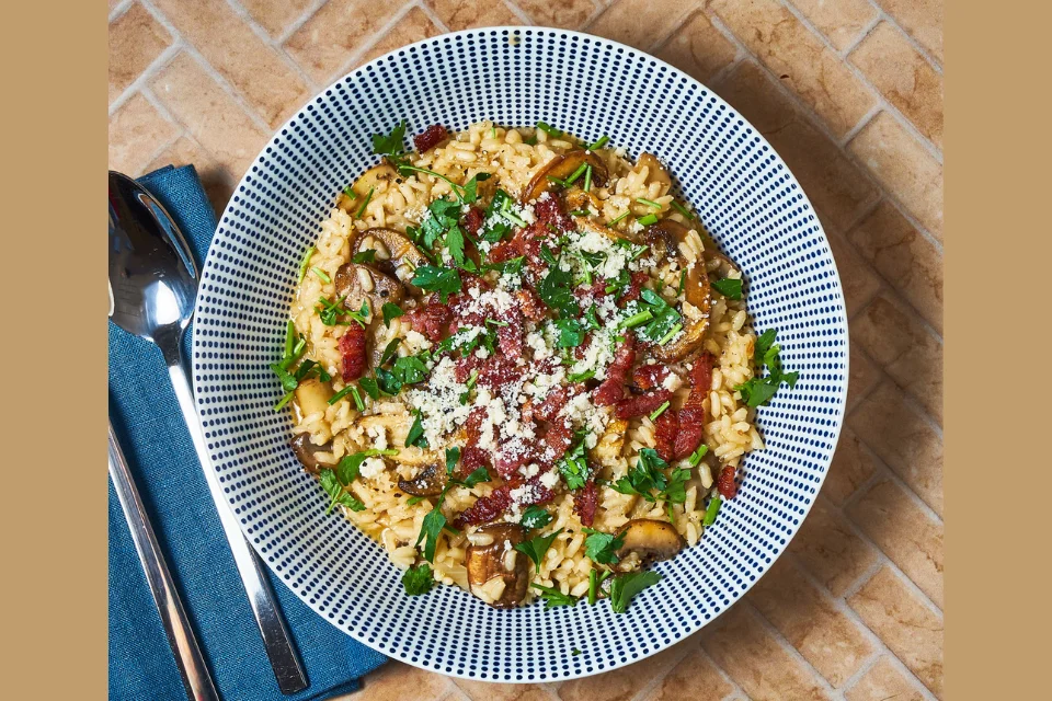 Authentic Italian Bacon And Mushroom