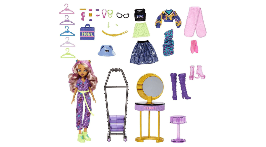Monster High Clawdeen Doll Wolf Boo-tique Studio Playset | Frontceleb