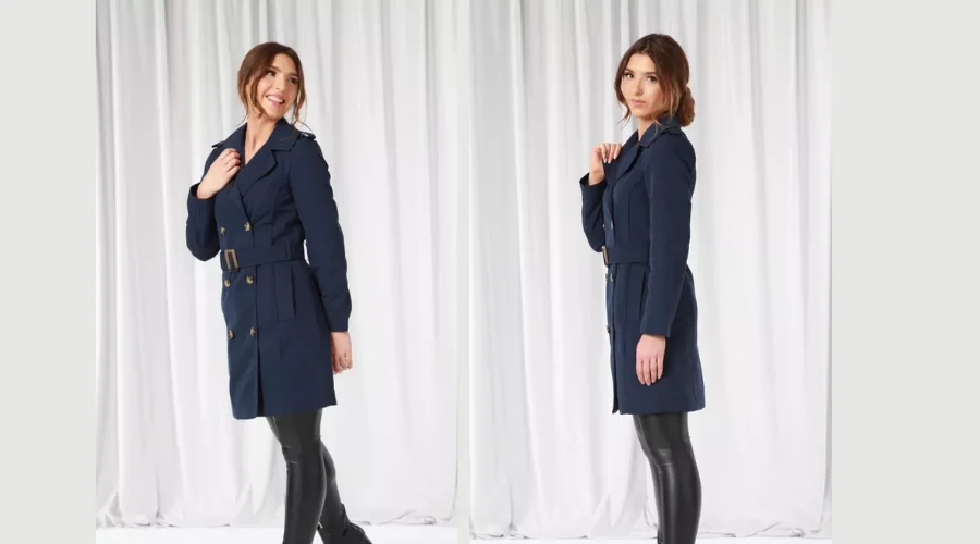 Double Second - Fitted Trench Coat