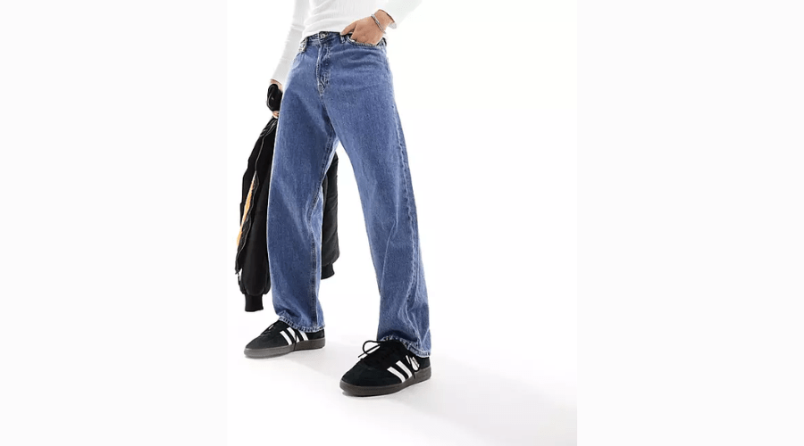 Jack & Jones baggy fit rigid jeans | Frontceleb