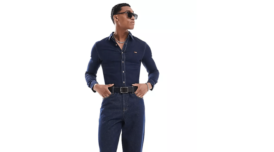 Levi’s Battery Slim Fit Chambray Denim Shirt