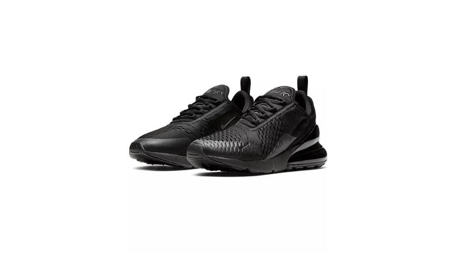 Nike Air Max 270 Men's Sneakers In Triple Black | Frontceleb