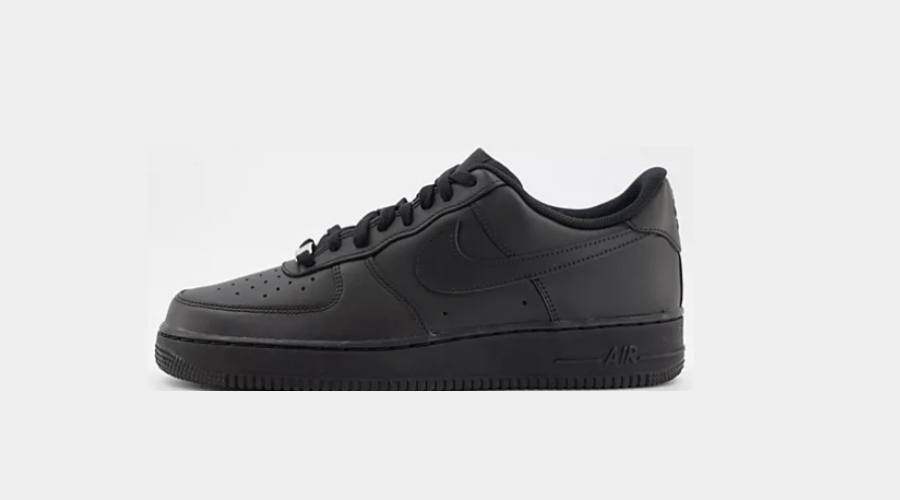 Nike – Air Force 1 '07 – Sneakers In Triple Black | Frontceleb