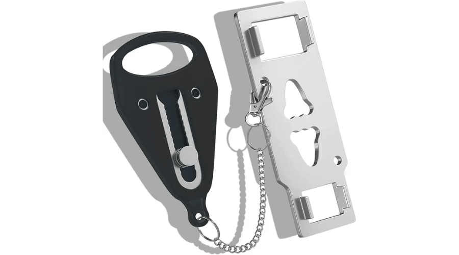 Portable Door Lock-Solid Heavy Duty