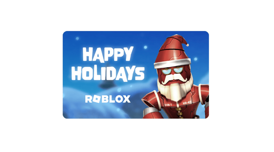 Roblox $25 eGift Card- Happy Holidays Santa (Digital)