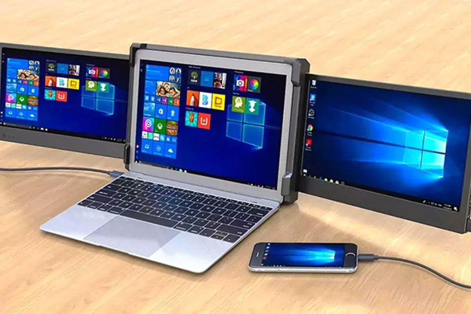 Laptop screen extender