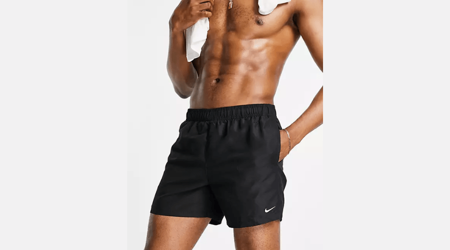 5" Volleyball Shorts in Black