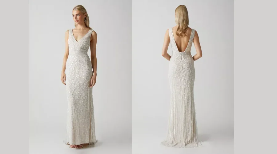 Coast Floral Wedding Dress