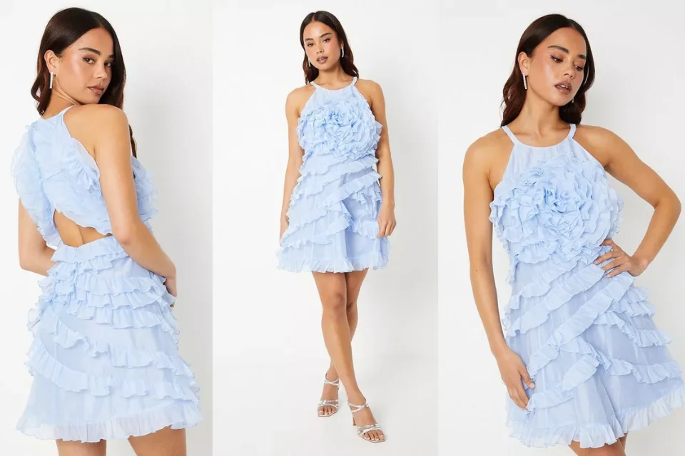 Dress With Organza