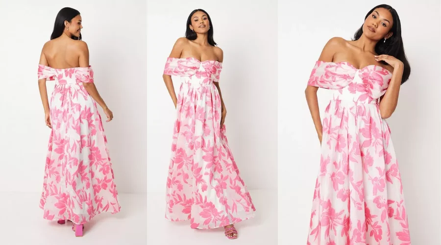 Sweetheart Corset Draped Bardot