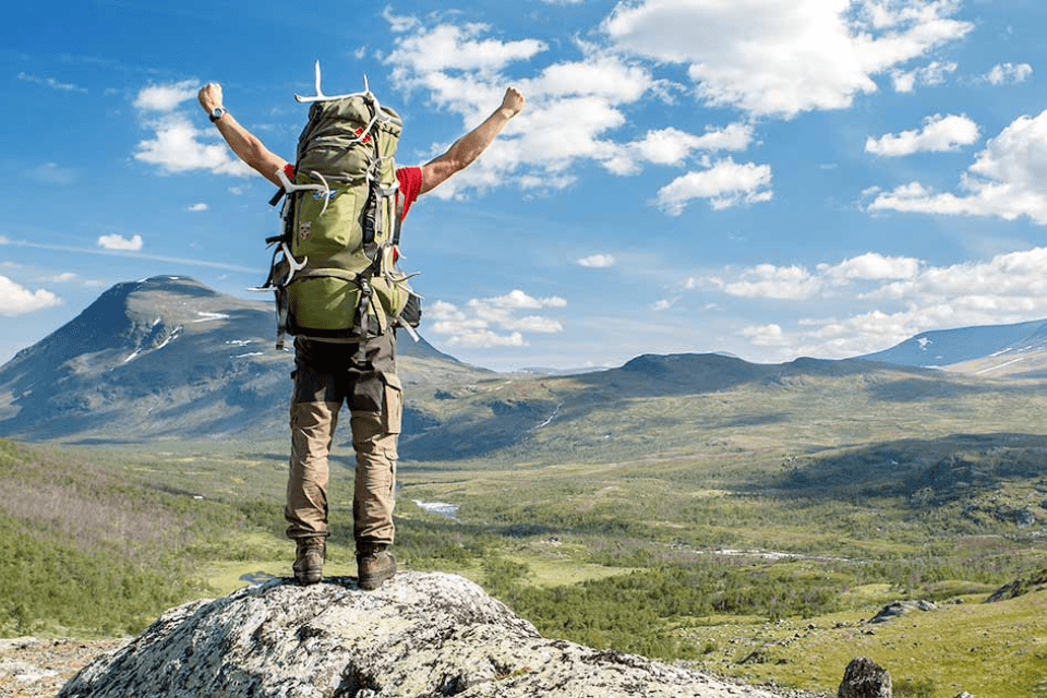 hiking in sweden