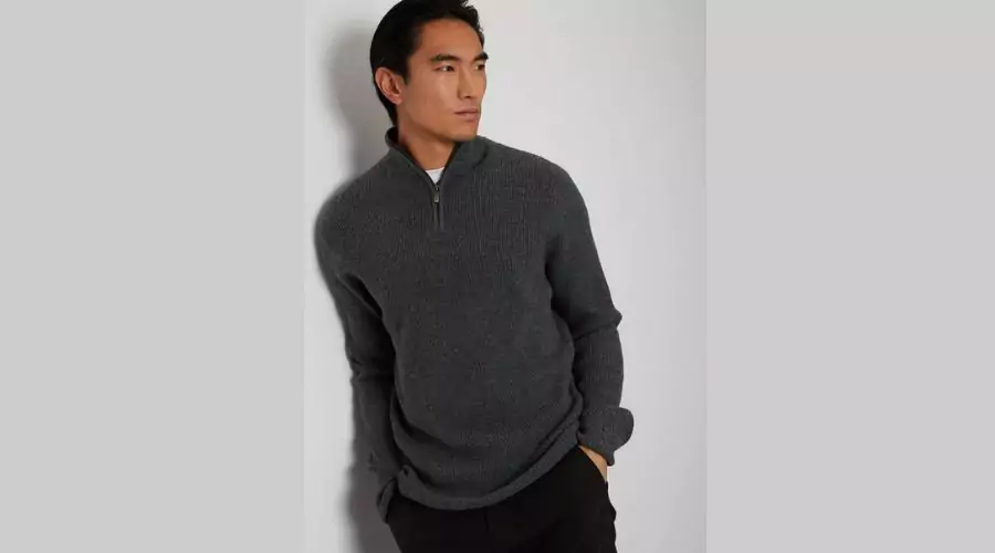 Prestwich Lightweight Quarter Zip Knitted Jumper