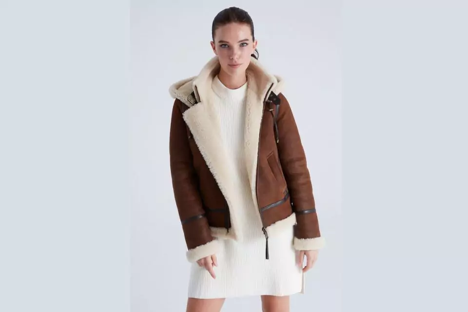 Women's sheepskin jackets