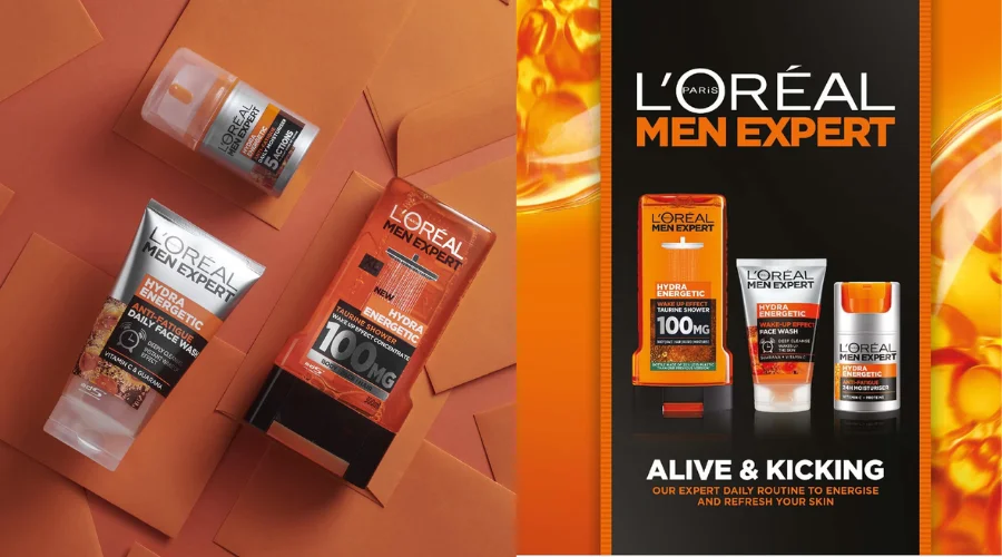 L'Oreal Paris Men Expert Alive and Kicking 3 Piece Gift Set For Him