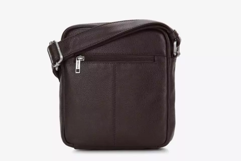 Black messenger bag