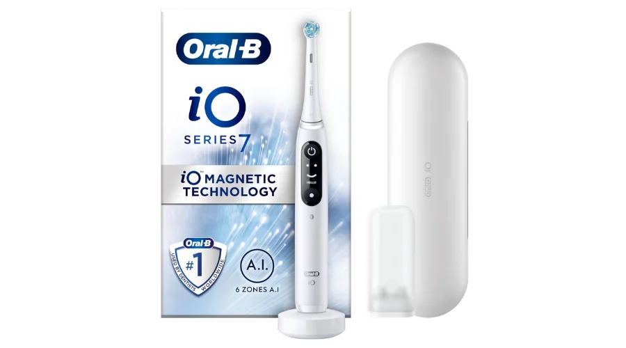  iO7 Electric Toothbrush White Colour