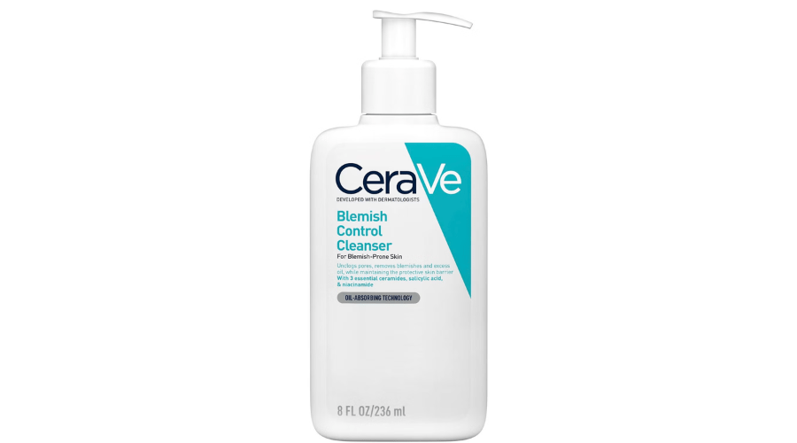CeraVe Blemish Control Face Cleanser with Salicylic Acid & Niacinamide