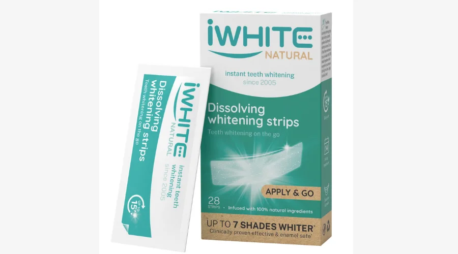 iWhite Natural Teeth Whitening Strips