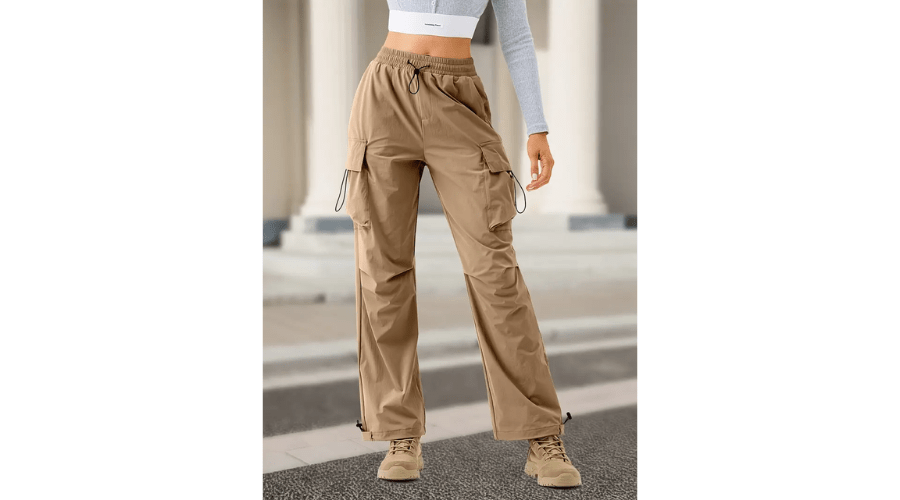 High Waist Cargo Pants