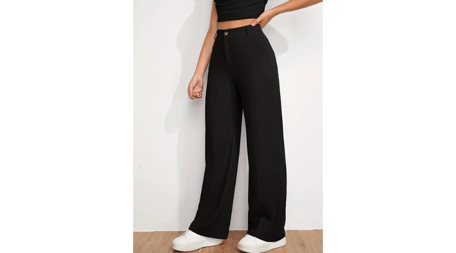 Women’s Fashion Casual Wide-Leg Trousers