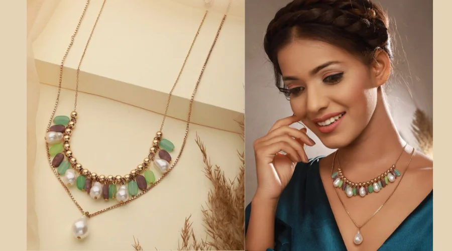 Jazz and Sizzle - Gold-Plated Layered Necklace