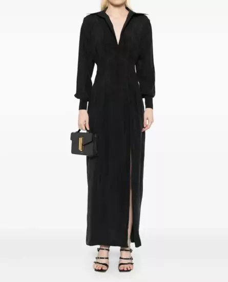 Tessitura Body Couture Long-Sleeved Dress